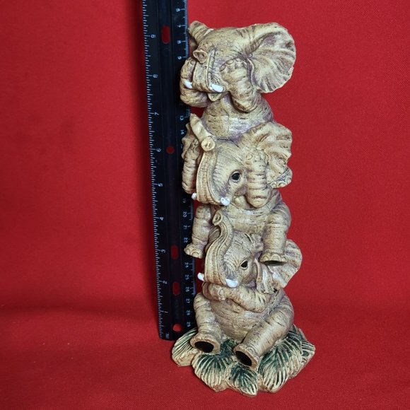 Toscano Hear No Evil See No Evil Speak No Evil Trio Elephants - Picture 9 of 12